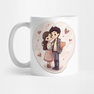 loving boy and girls design Mug